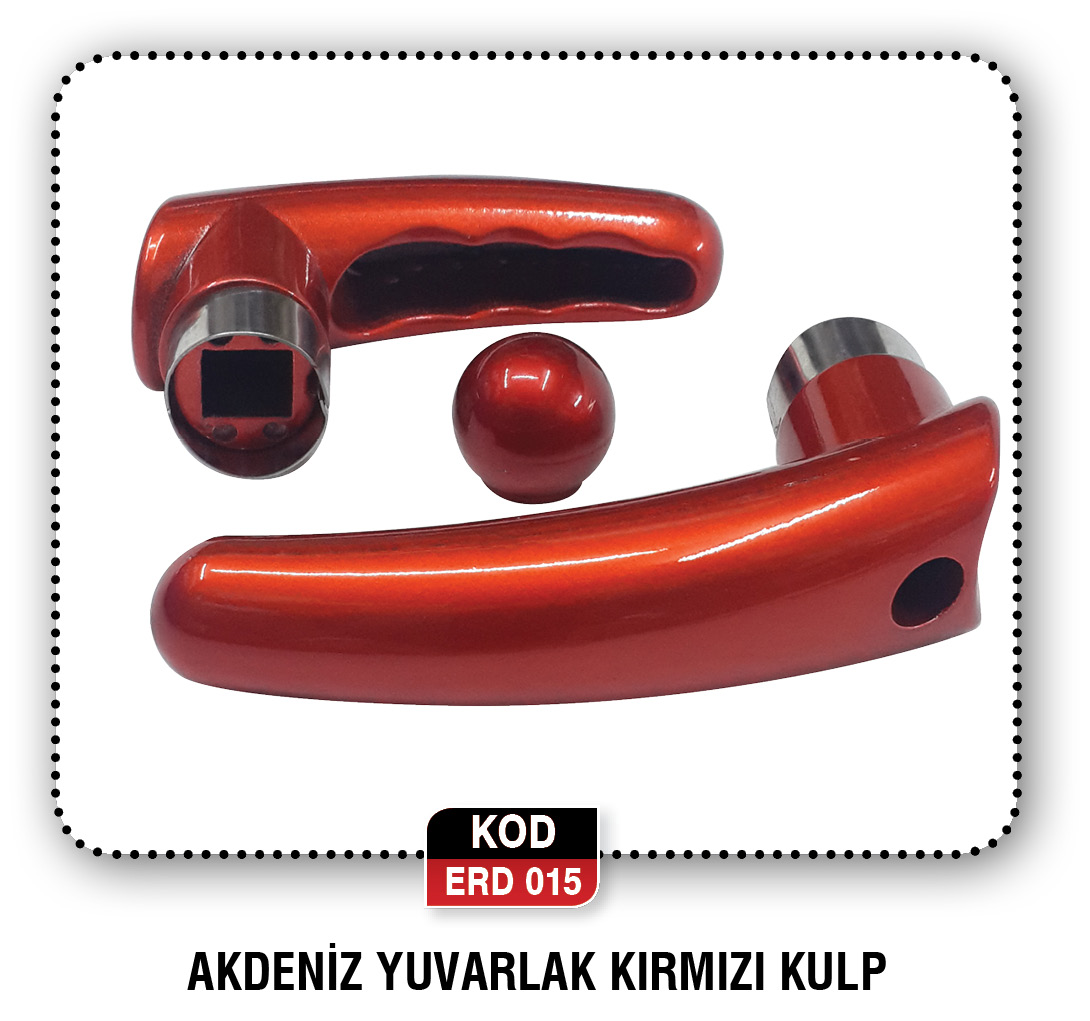 AKDENİZ YUVARLAK KIRMIZI KULP ERD 018
